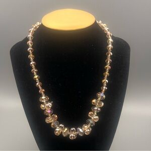 Elegant Gold Beaded Necklace